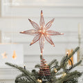 Estrela de Natal para Topo de Árvore – Destaque Luminoso