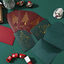 Kit 5 Cartões de Natal com Hot Stamping – Clássico Elegante