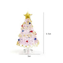 Mini Árvore de Natal em Vidro Soprado – Escultura Artesanal