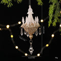 Pingente Lustre de Natal Cristal – Elegância Europeia
