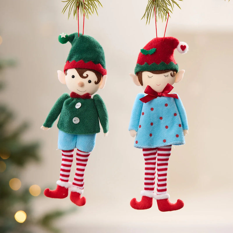 Enfeite Decorativo Elfo de Natal – Personagem Festivo