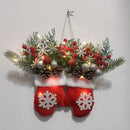 Guirlanda de Natal com Iluminação – Formato Luva ou Bota