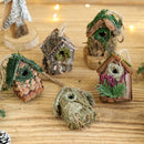 Casinha Decorativa de Natal em Madeira – Estilo Natural Europeu