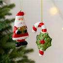 Enfeites de Natal em Cerâmica – Estilo Vilarejo Europeu
