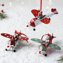 Enfeite Vintage em Metal – Papai Noel,  Boneco de Neve & Rena