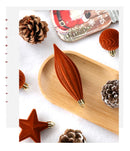 Kit 28 Enfeites de Natal Aveludadas – Elegância e Praticidade