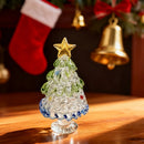Mini Árvore de Natal em Vidro Soprado – Escultura Artesanal