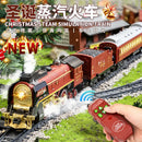 Trem de Natal com Trilhos, Luz e Som – Controle Remoto