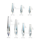 Kit Pingentes de Cristal Facetado – Efeito Luz e Brilho